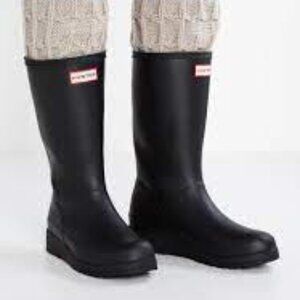 NEW HUNTER Play Tall Boots - Waterproof in black For Women size 9